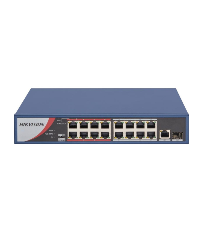 16 Port Fast Ethernet Unmanaged POE Switch