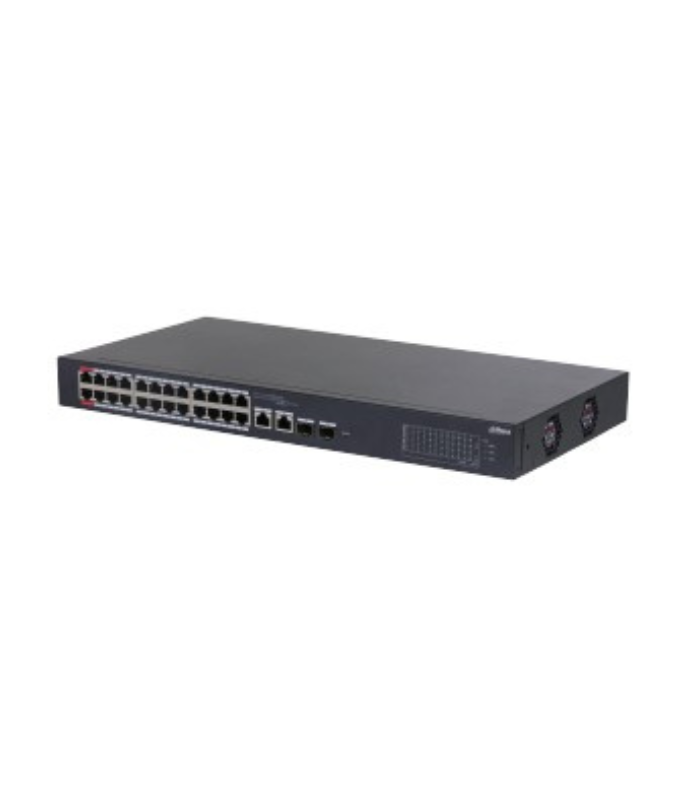 26-Port Cloud Managed Desktop Switch with 24-Port PoE