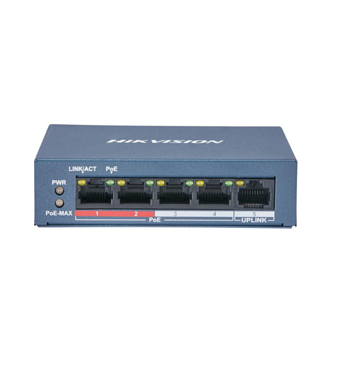 4 Port Fast Ethernet Unmanaged POE Switch