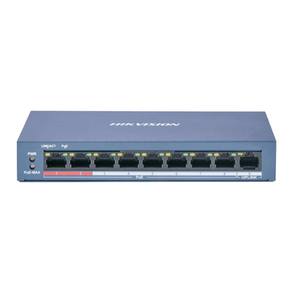 8 Port Fast Ethernet Unmanaged POE Switch