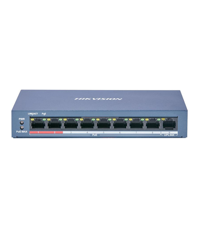 8 Port Fast Ethernet Unmanaged POE Switch