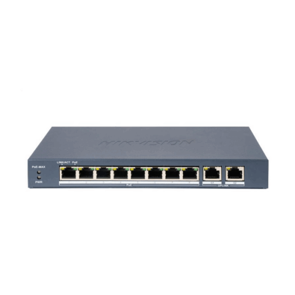 8 Port Fast Ethernet Unmanaged POE Switch