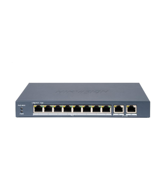 8 Port Fast Ethernet Unmanaged POE Switch