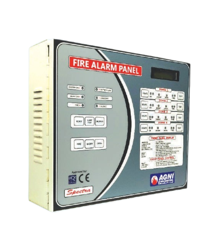 4 Zone Fire Alarm Panel