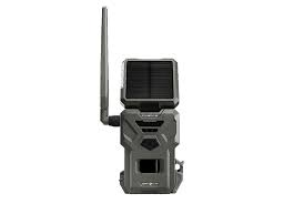 Close-up of the SIM card slot and battery pack on a 4G security camera.